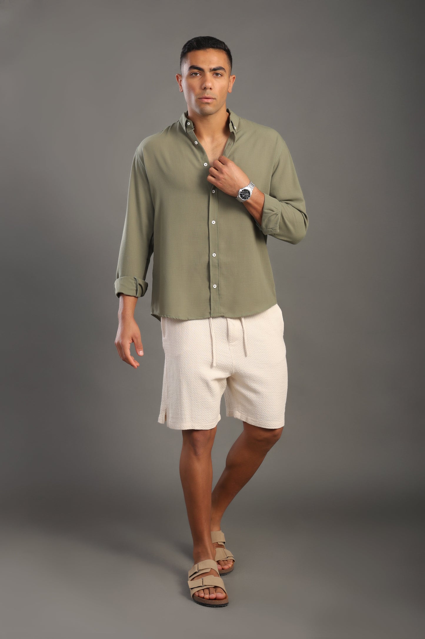 Men's Sand Beige Shorts