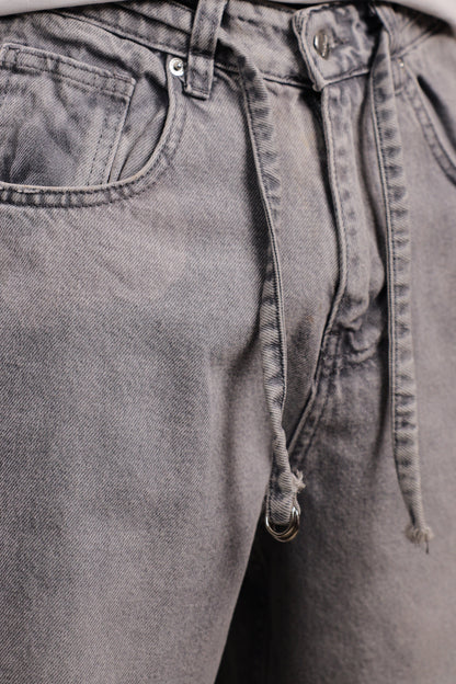 Men's Relax Baggy Gray Trousers
