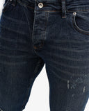 Men’s Slim Fit Denim Trousers In Blue