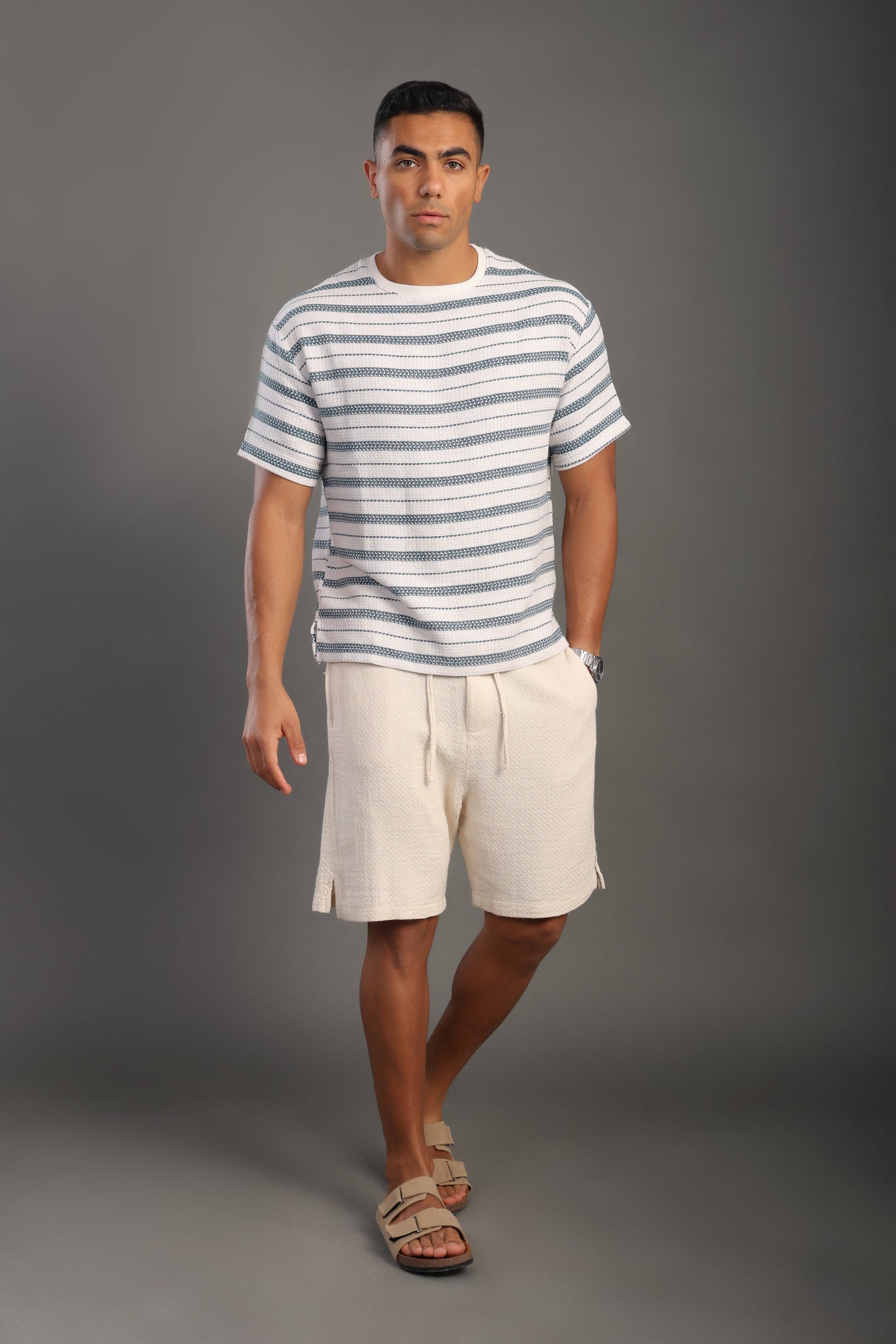 Men's Light Steel Blue Essential T-shirt