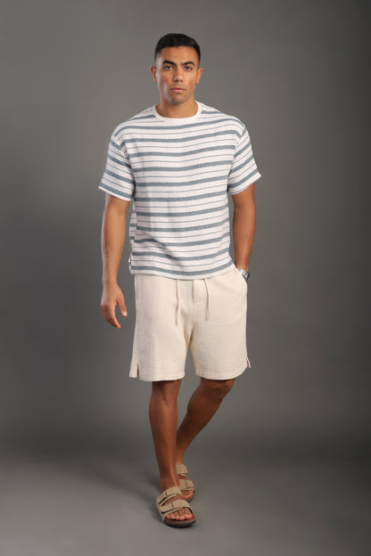 Men's Light Steel Blue Essential T-shirt