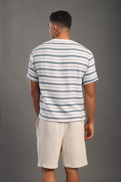 Men's Light Steel Blue Essential T-shirt