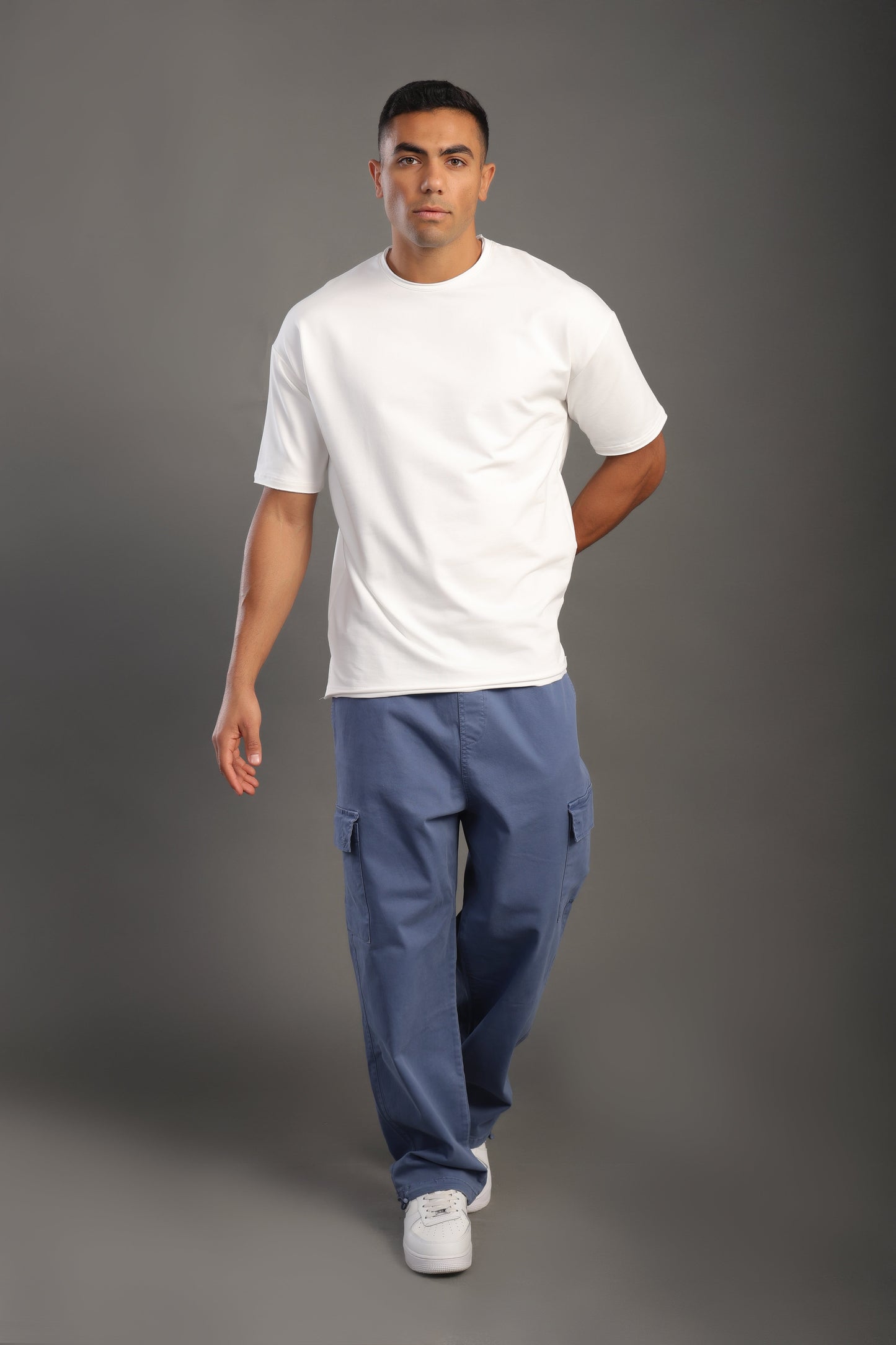 Men's White Oversize T-shirt