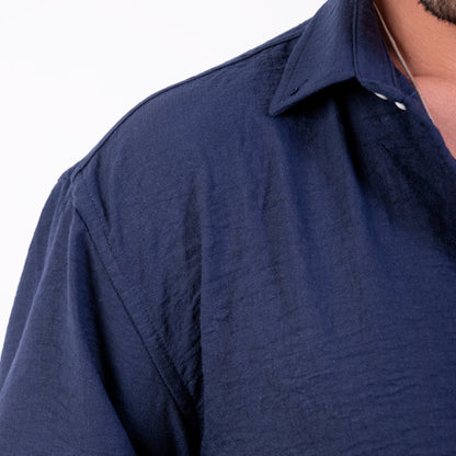 Men's Oversize Loose Linen Shirt