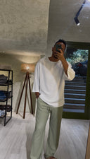 Men's White Oversize T-shirt