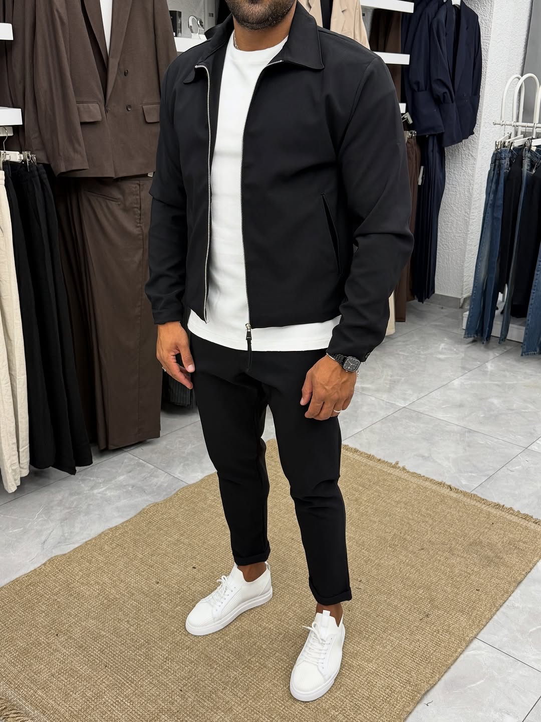 Men's Black Trousers