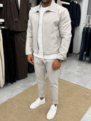 Men's Light Taupe Trousers