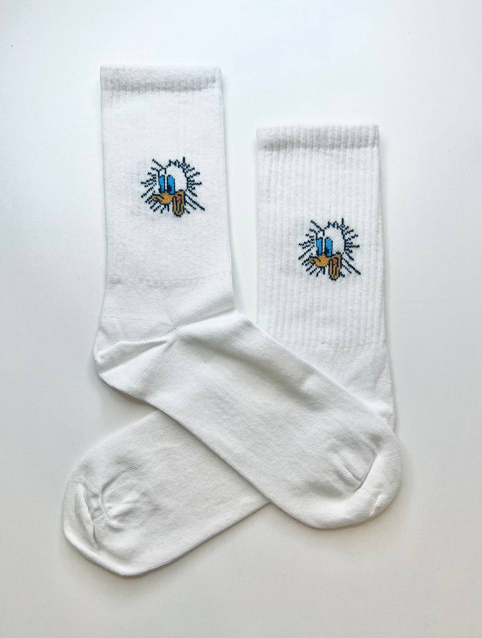 Batoot Print Crew Socks